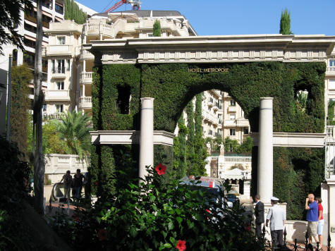 Hotel Metropole in Monte Carlo, Monaco